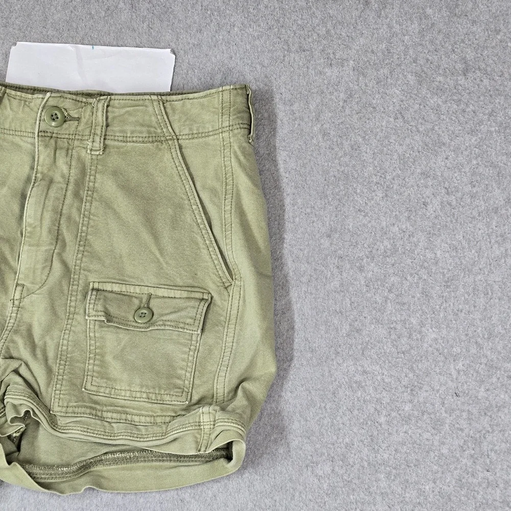 American Eagle Women Shorts 2 Highest Rise 90s Boyfriend Cargo Y2K Utility